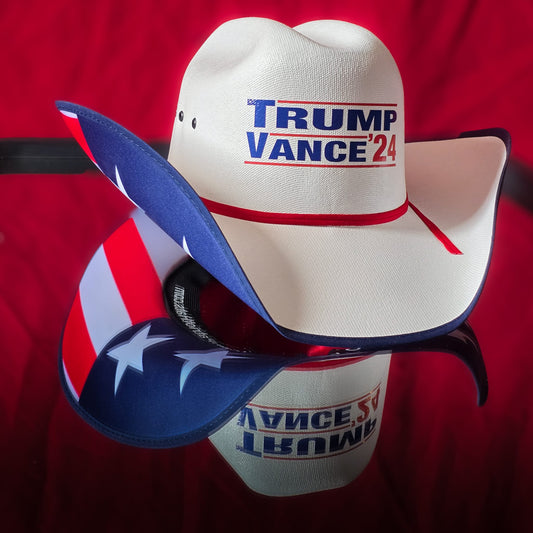 American Trump Vance Cowboy Hat